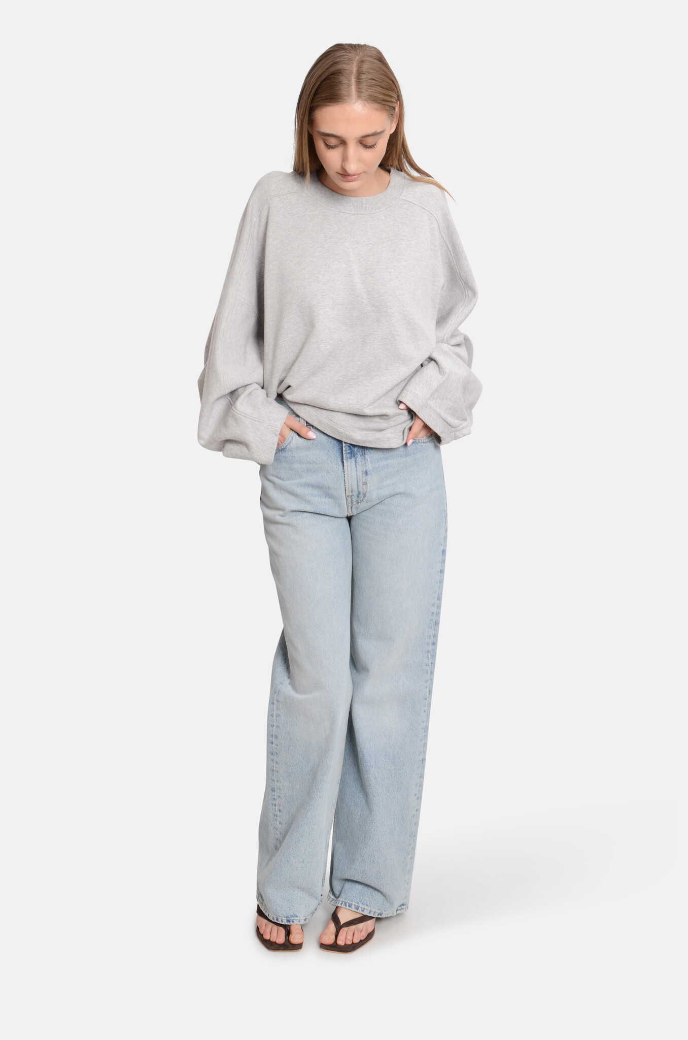 Gathered Sweatshirt-5