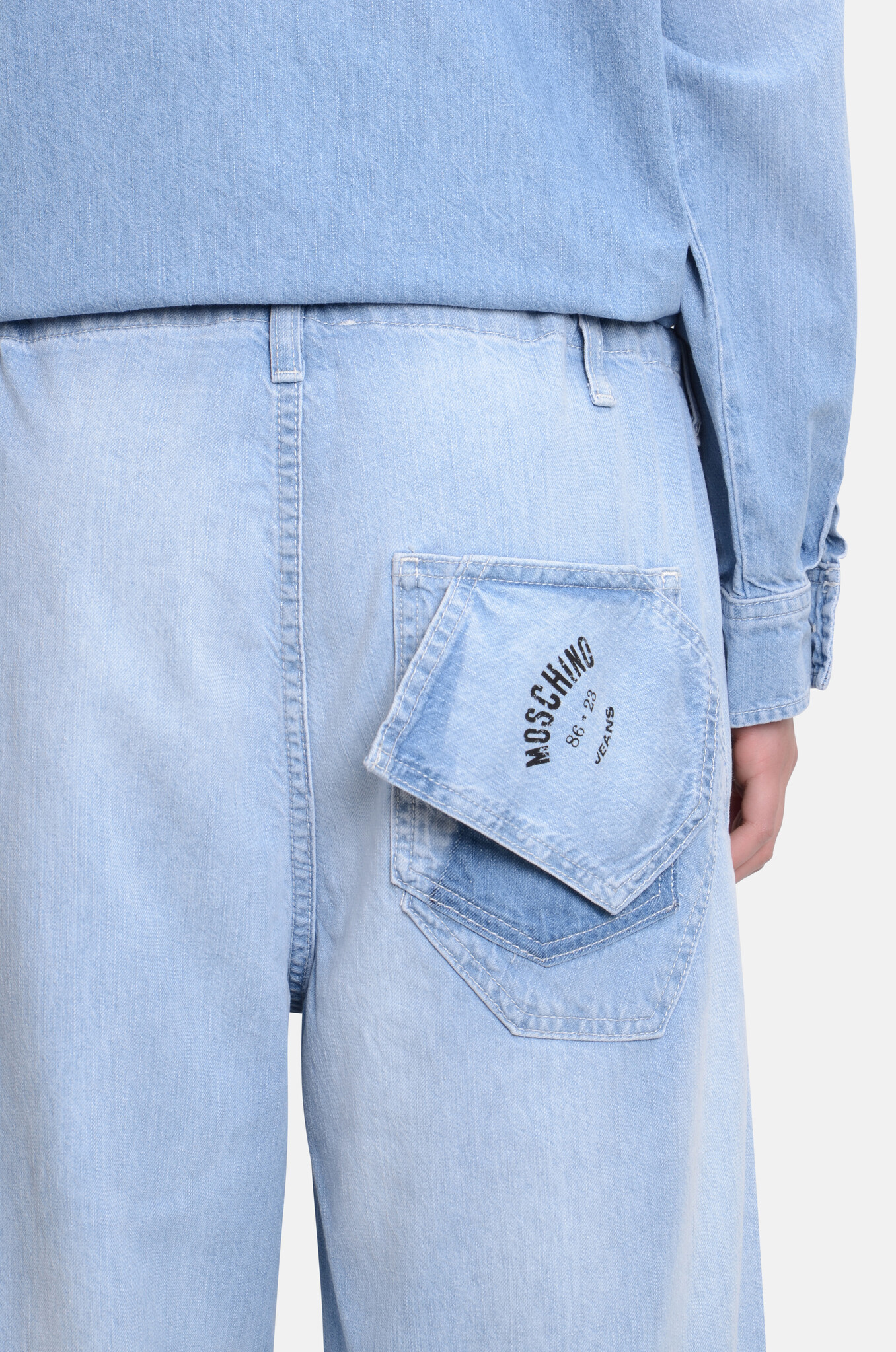 Lightweight Denim Pants-5