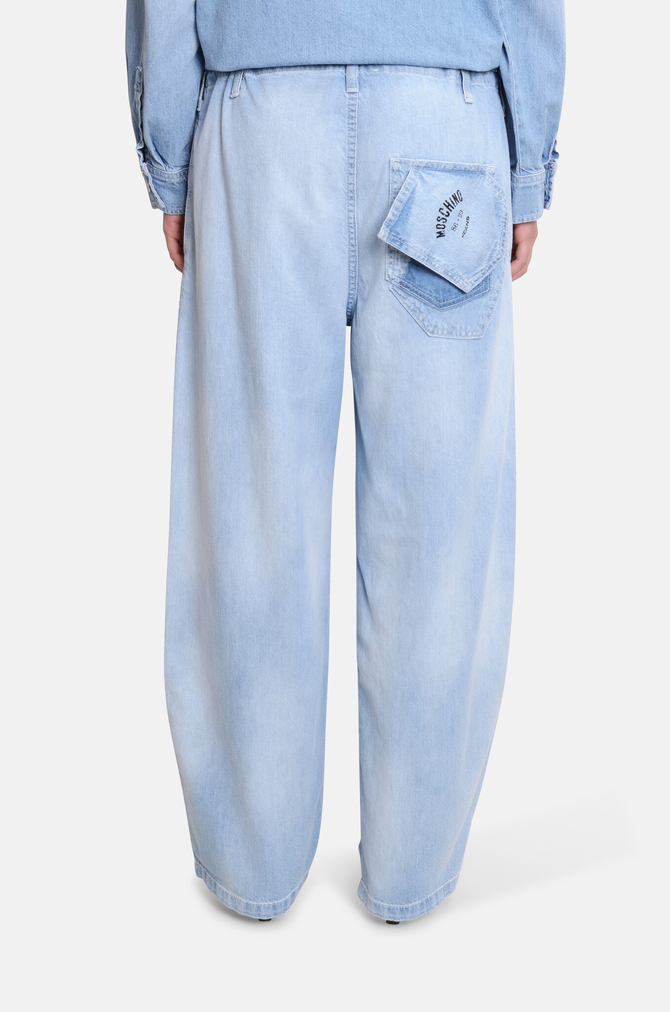 Lightweight Denim Pants-4