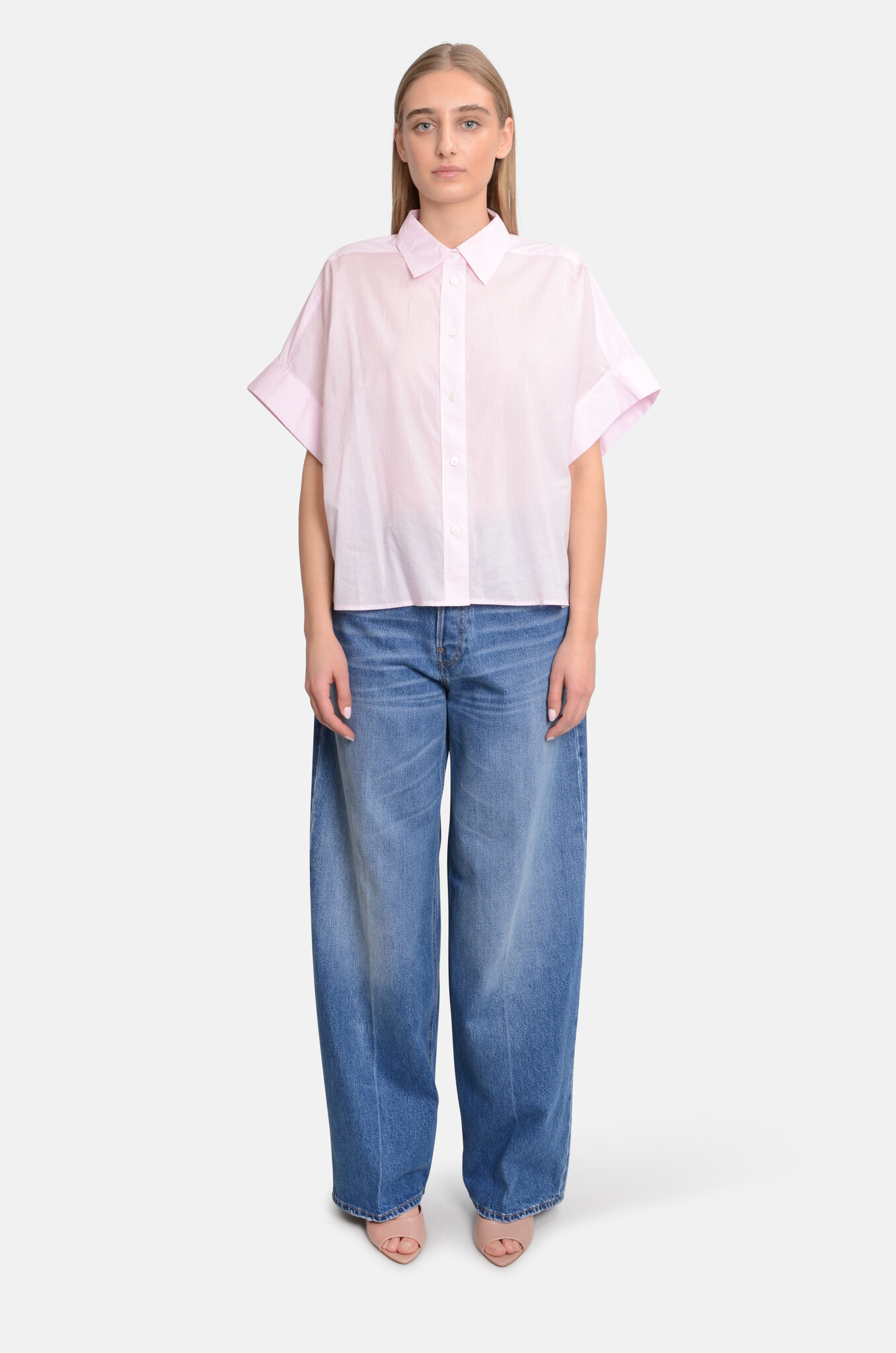 Turn Up Shirt Quartz Pink-6