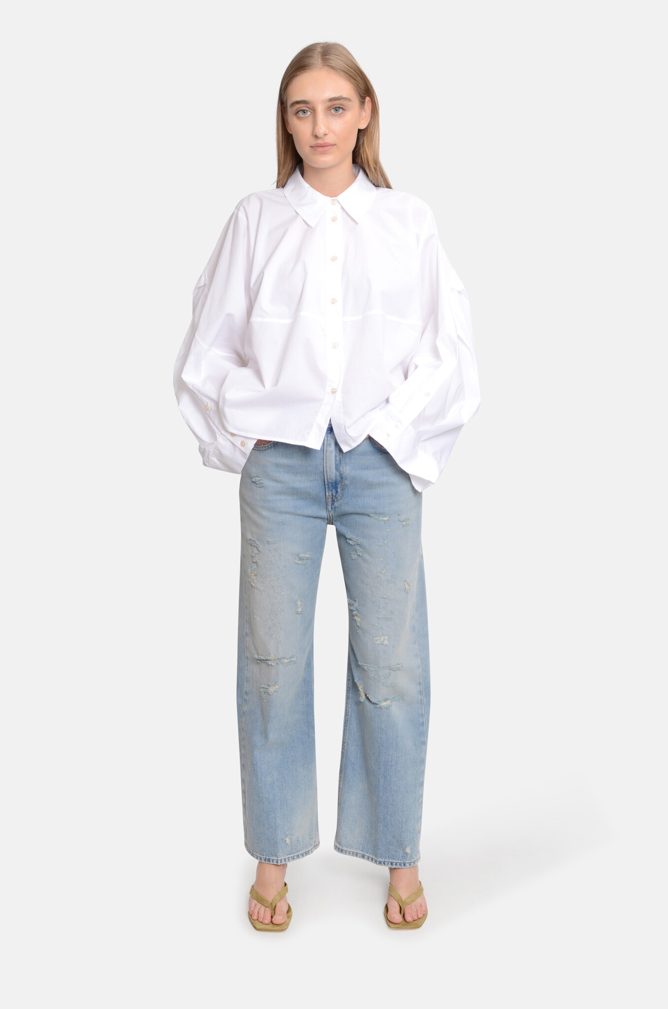 Prisca Shirt White-2