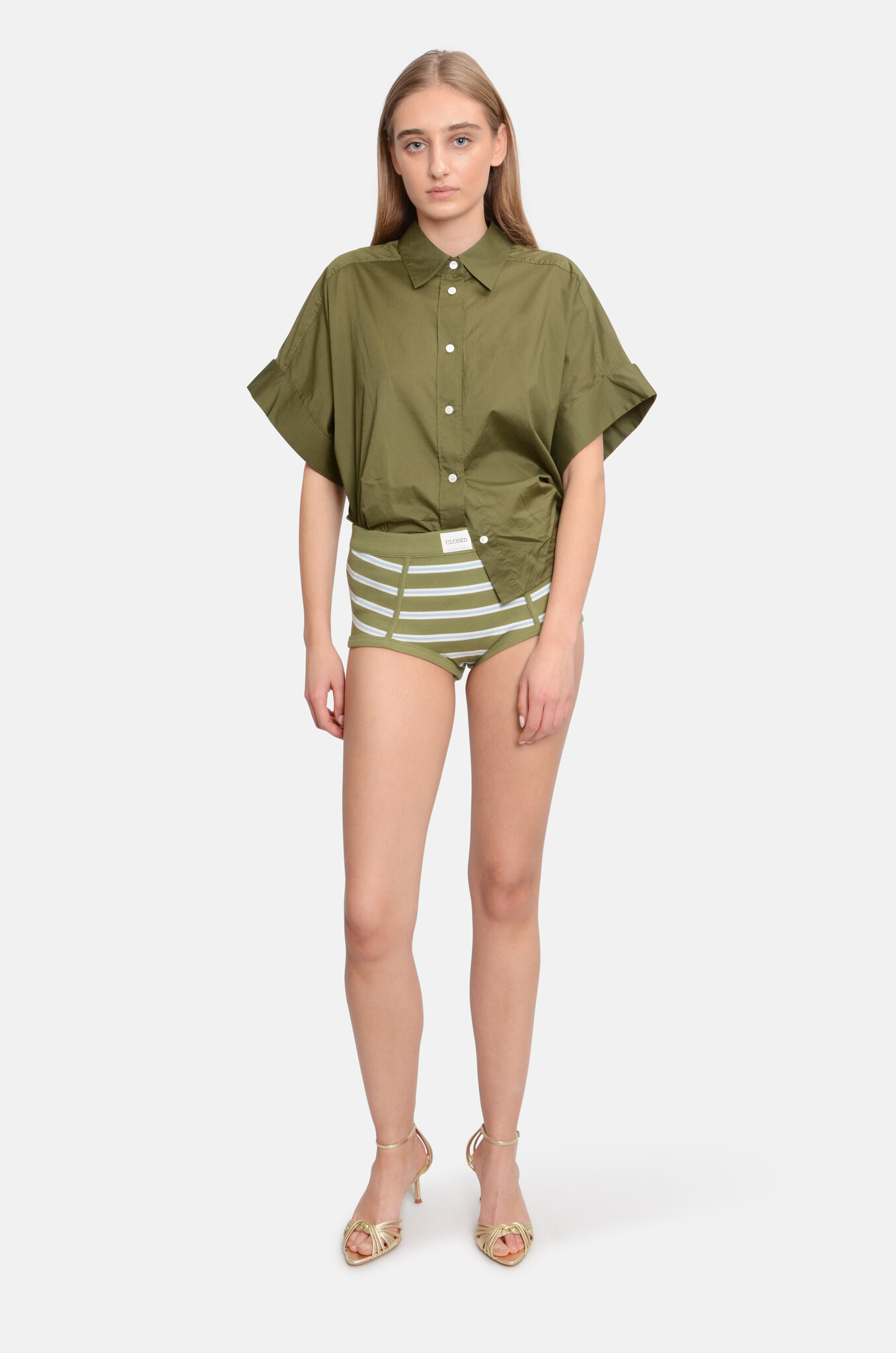 Turn Up Shirt Hunter Green-6