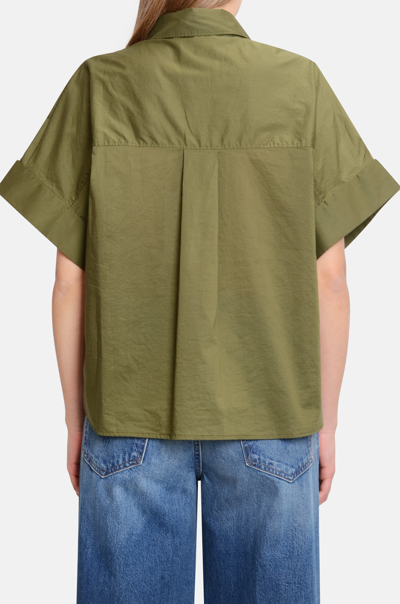 Turn Up Shirt Hunter Green-4
