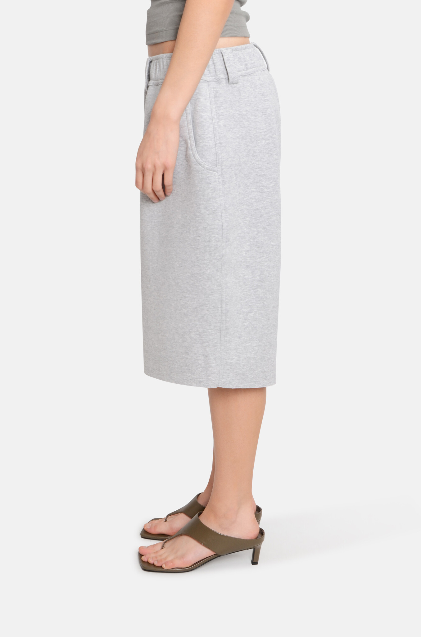 Chuck Shorts Jersey Grey Melange-3