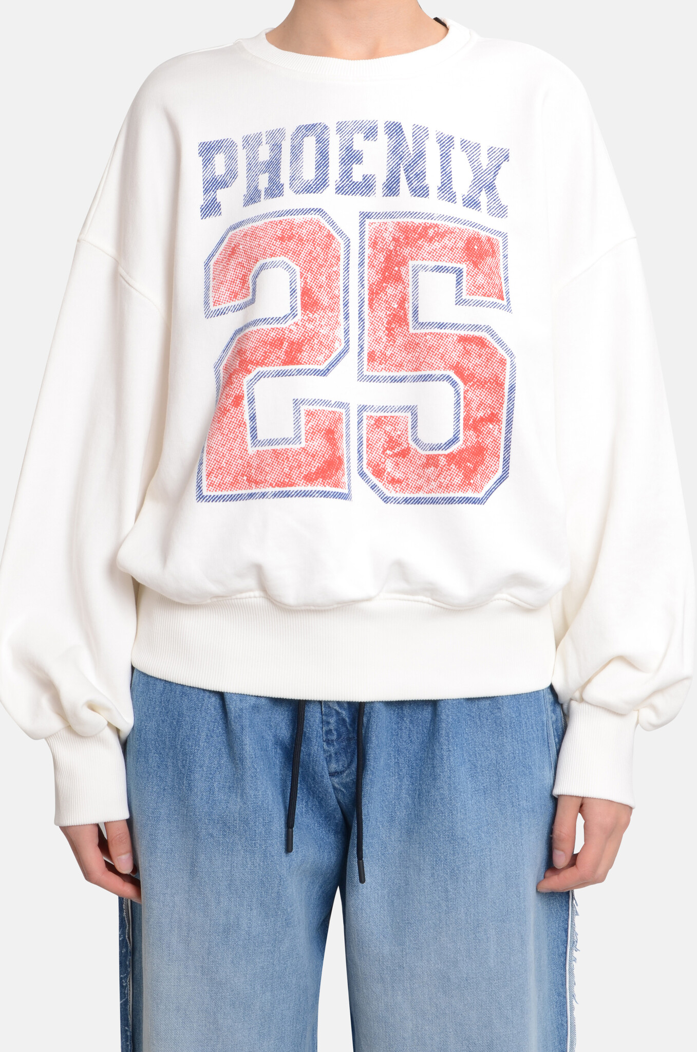 Phoenix 25 Sweat in Off White-1