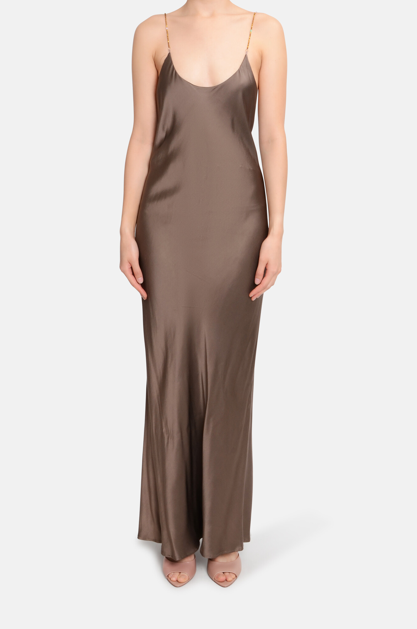 Long Dress Mocha-1