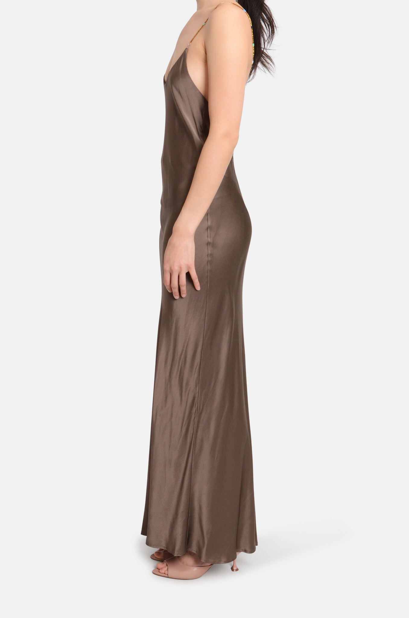 Long Dress Mocha-3