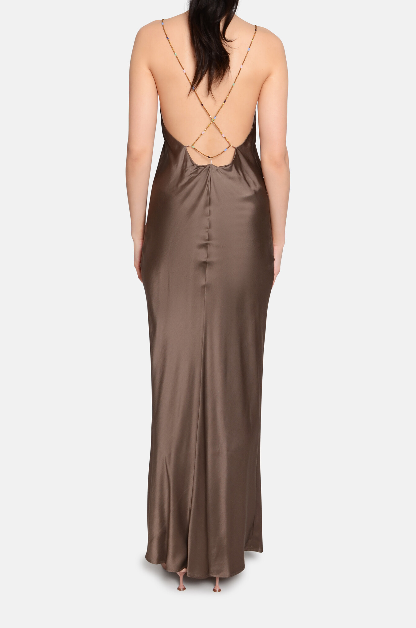 Long Dress Mocha-4