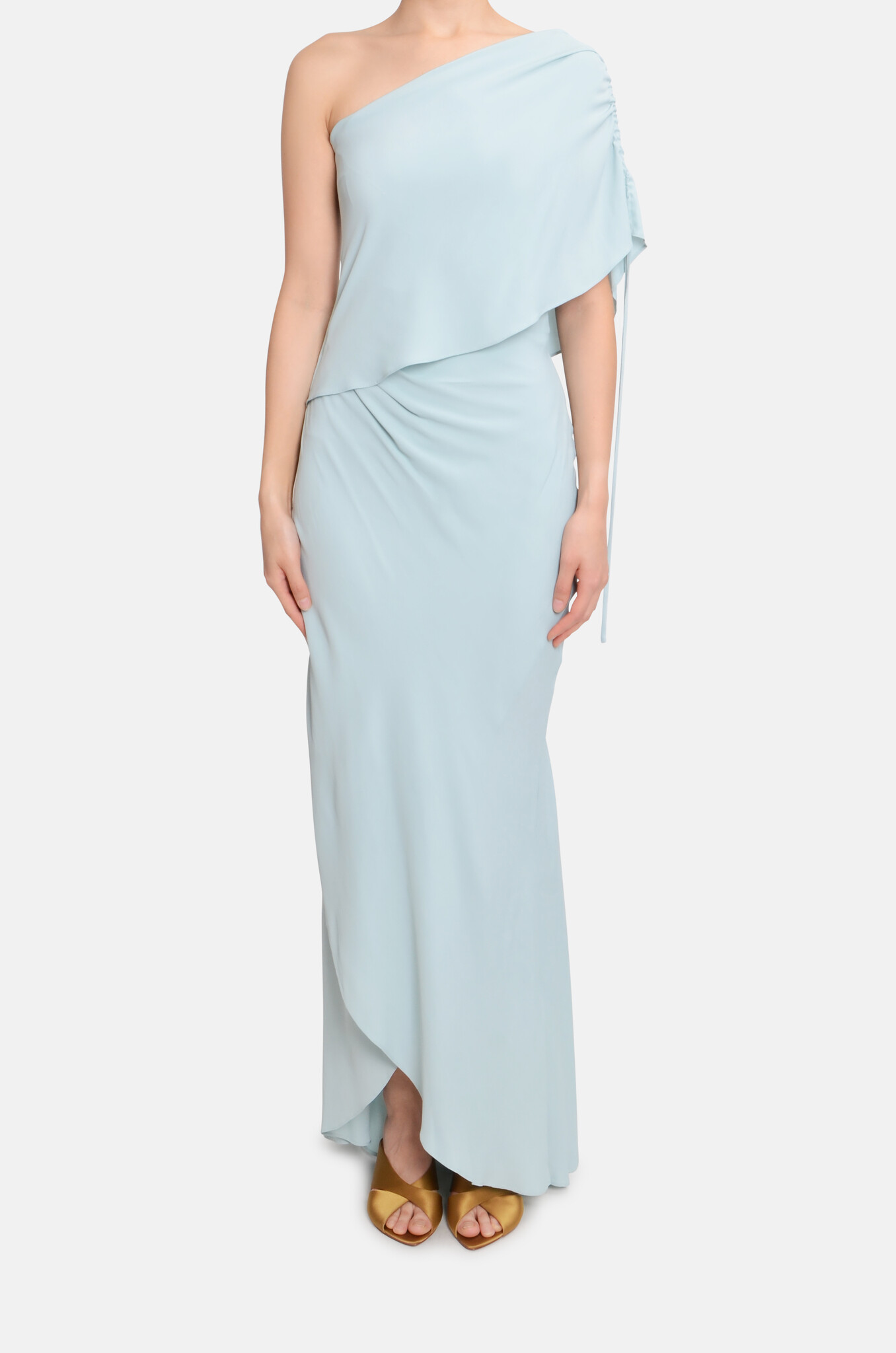 Clara Dress Blue Lagoon-1