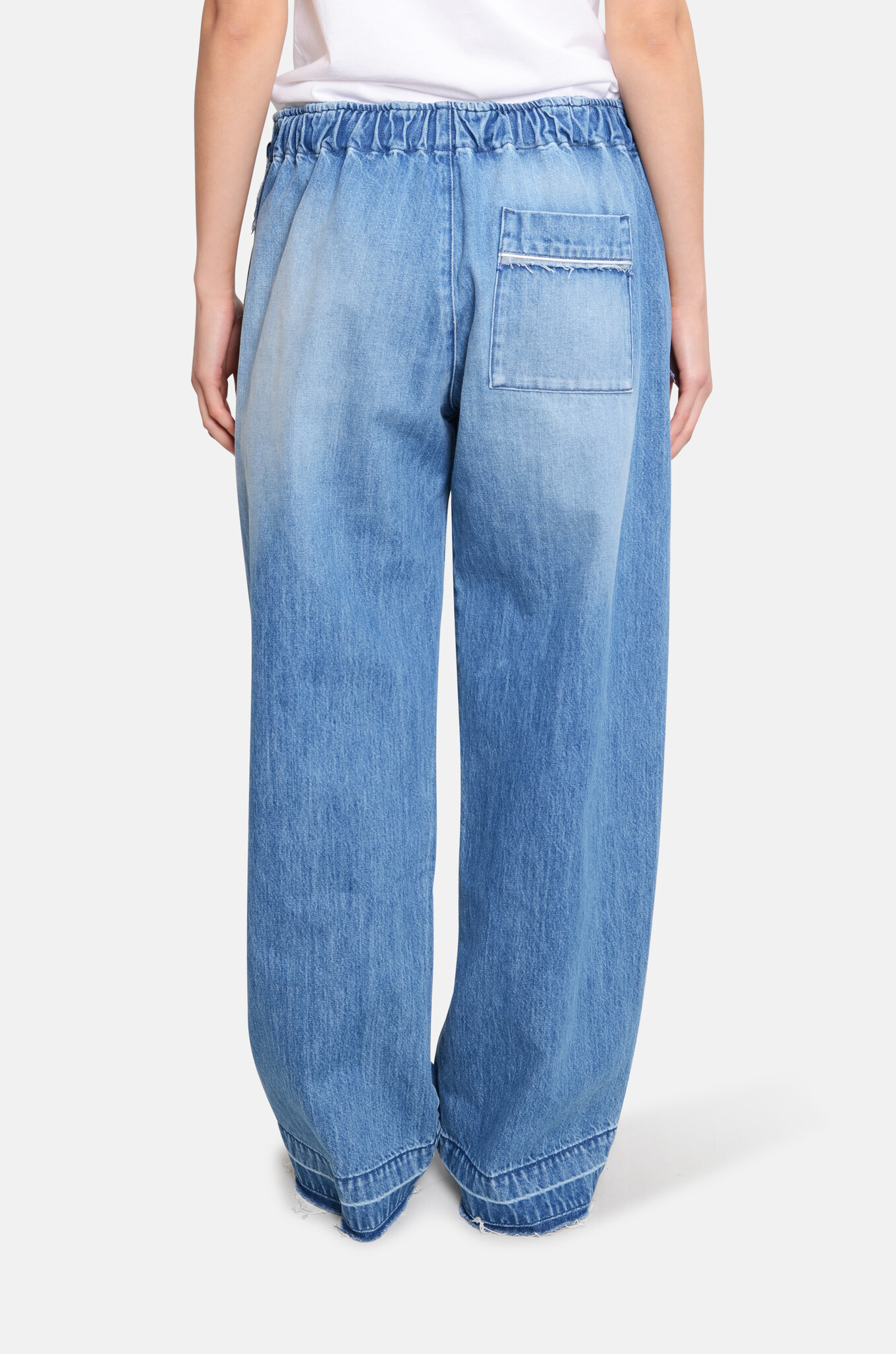Pieter Trousers Washed Blue Denim-4