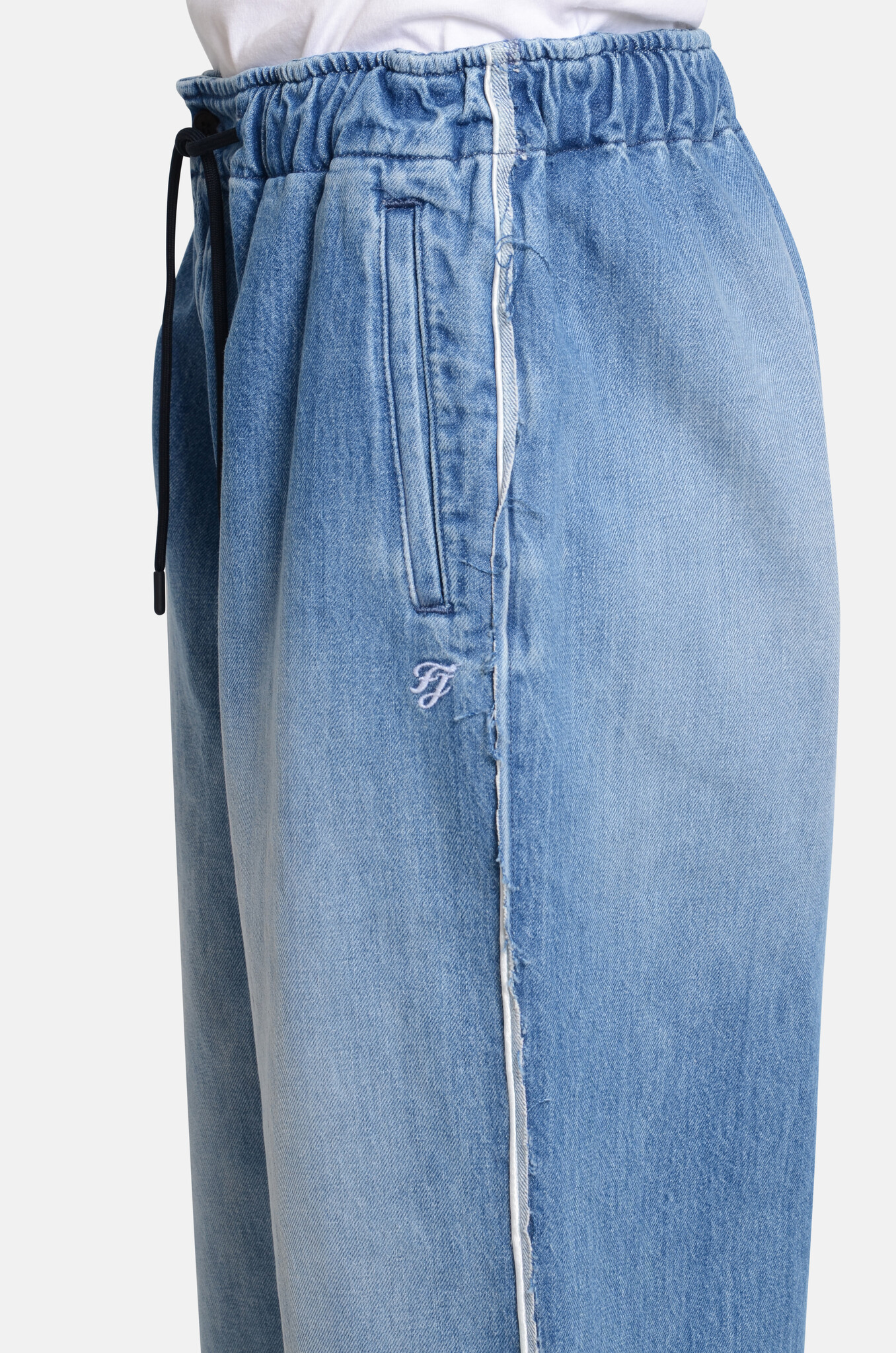 Pieter Trousers Washed Blue Denim-5