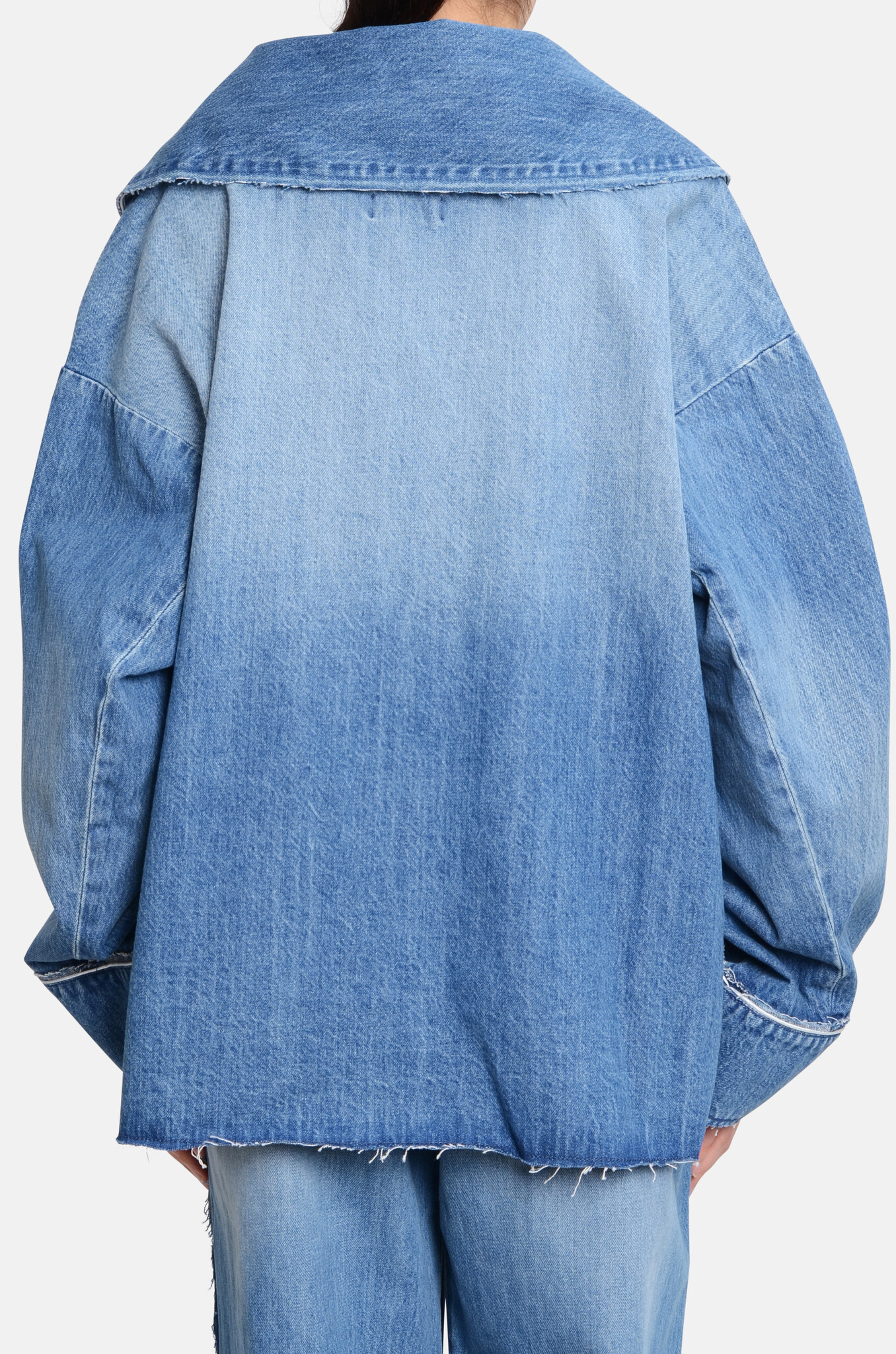 Christina Shirt Blue Washed Denim-4