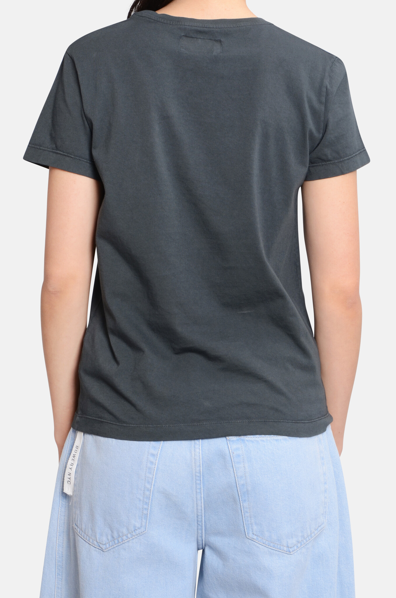 Brooklyn Tee in Pirate Black-4