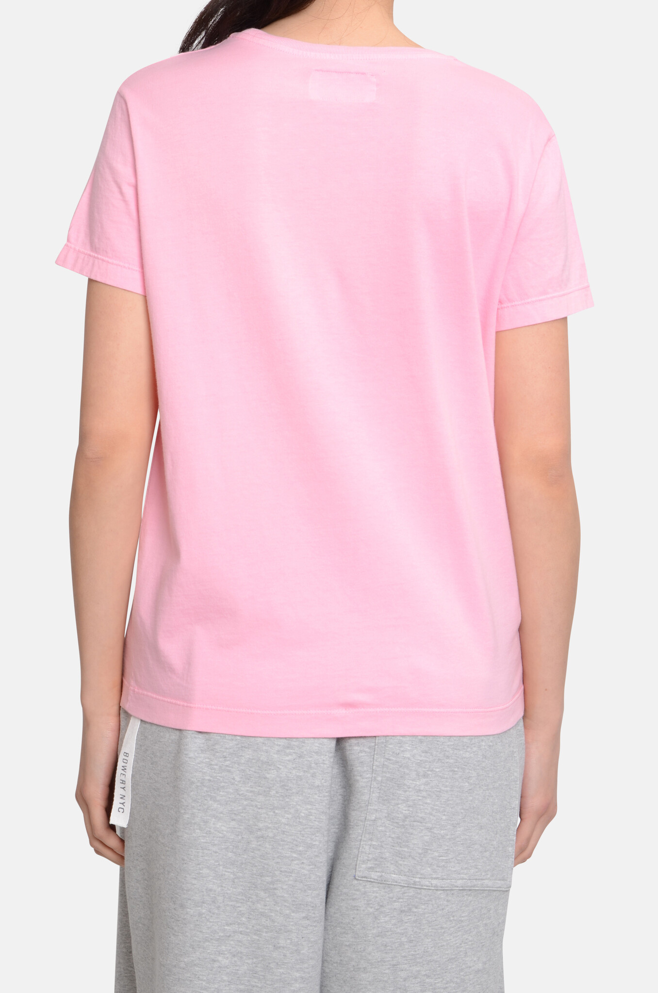 Brooklyn Tee in Flamingo-4