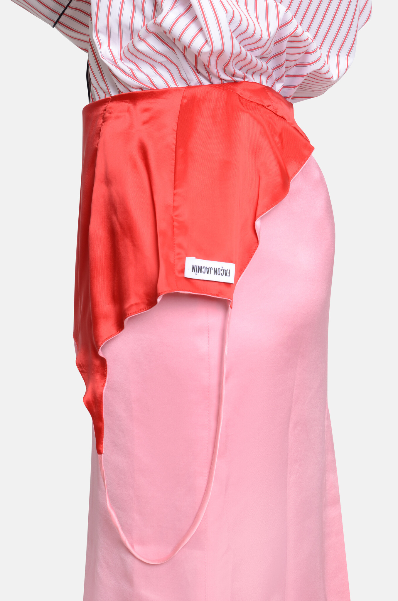 Jackie Skirt in Red Pink-5