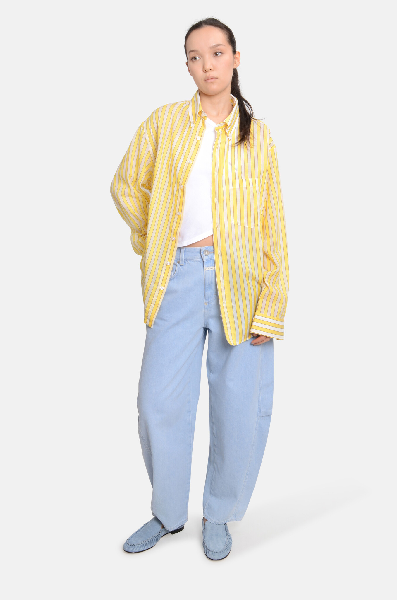 Stripes Shirt Yellow-2