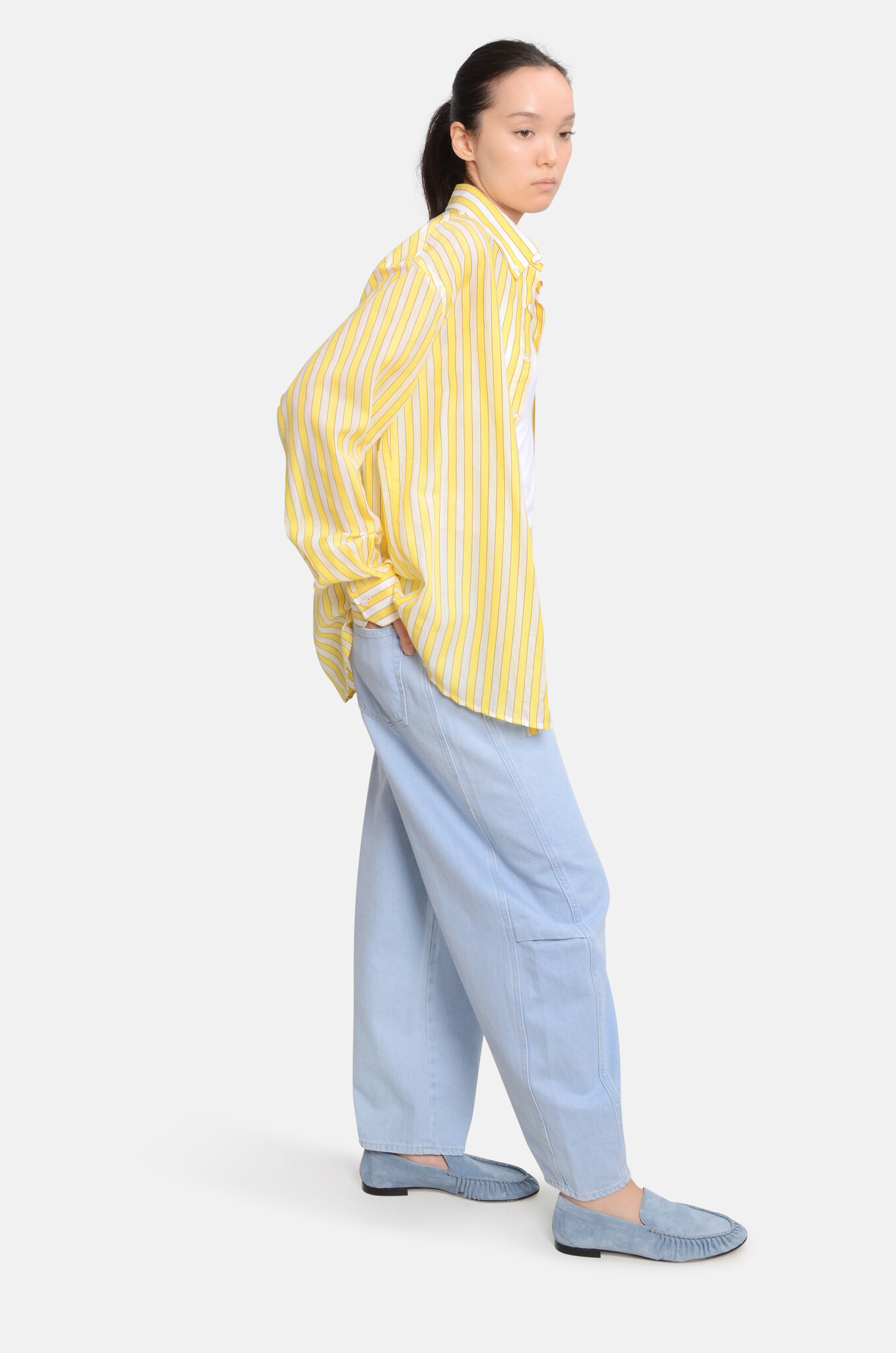 Stripes Shirt Yellow-6