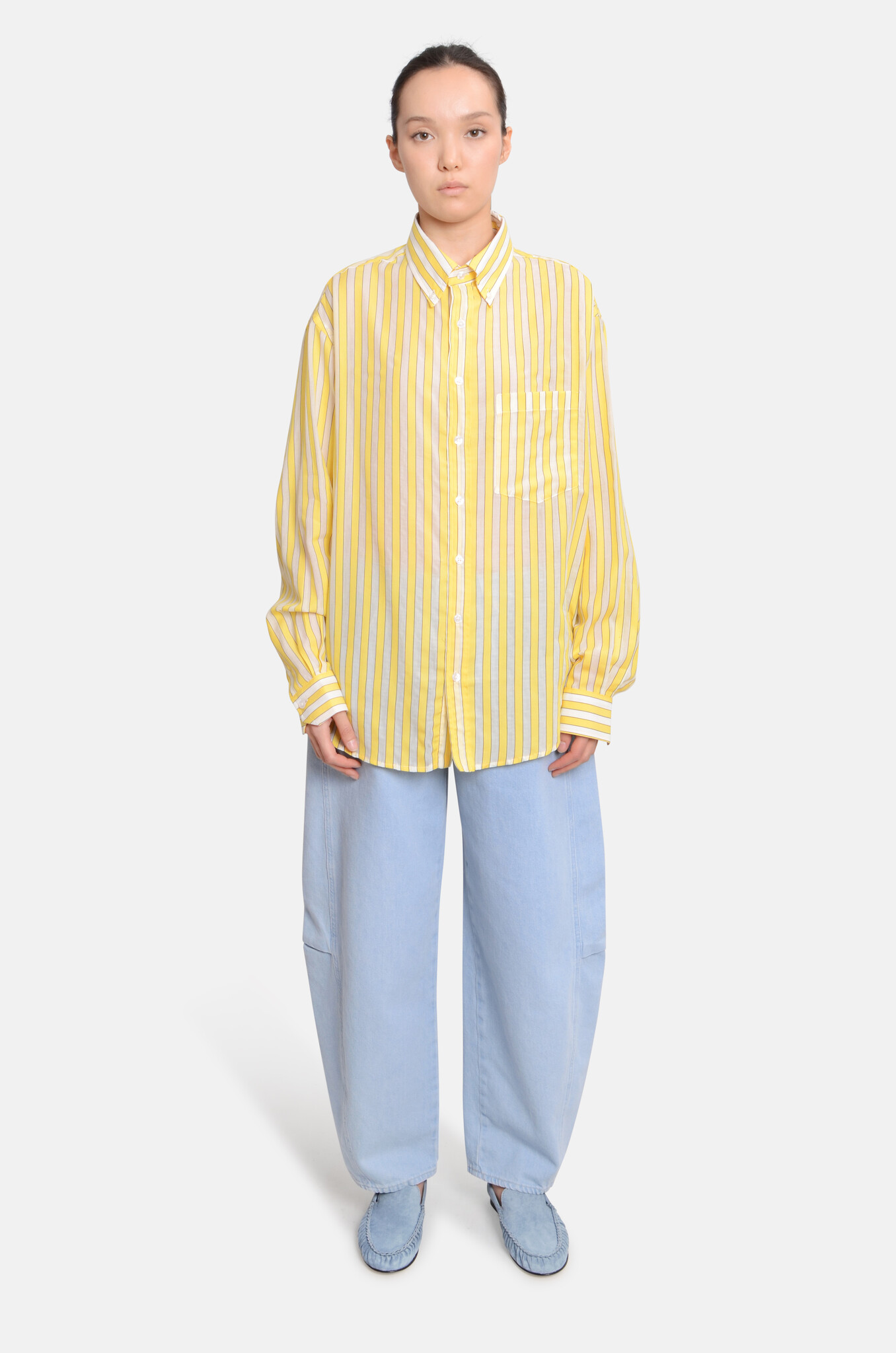 Stripes Shirt Yellow-7