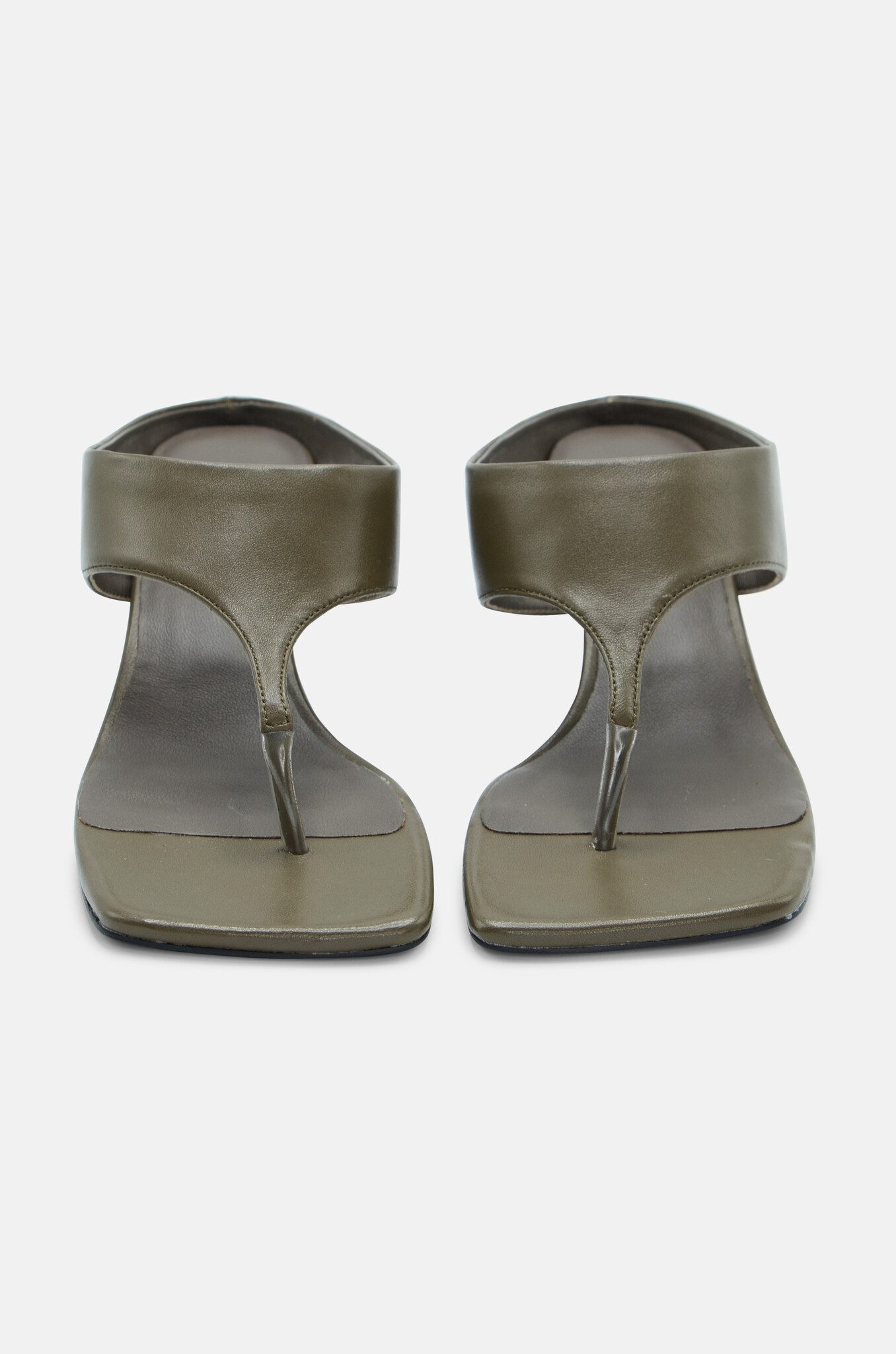 Jules Sandal Olive Brown-3