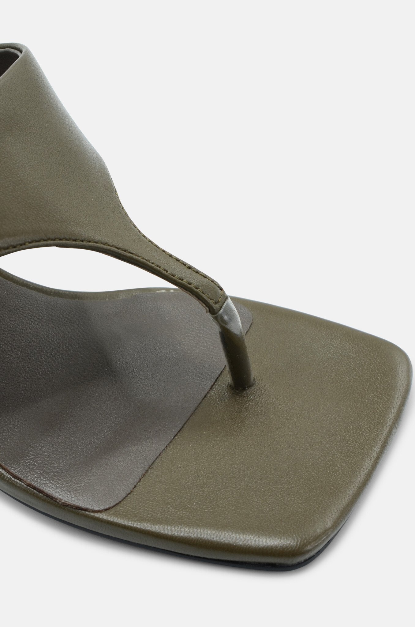 Jules Sandal Olive Brown-5
