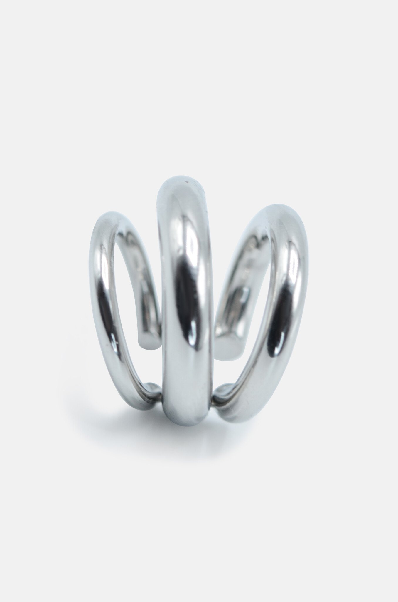 Chunky Earcuff in Silver-1