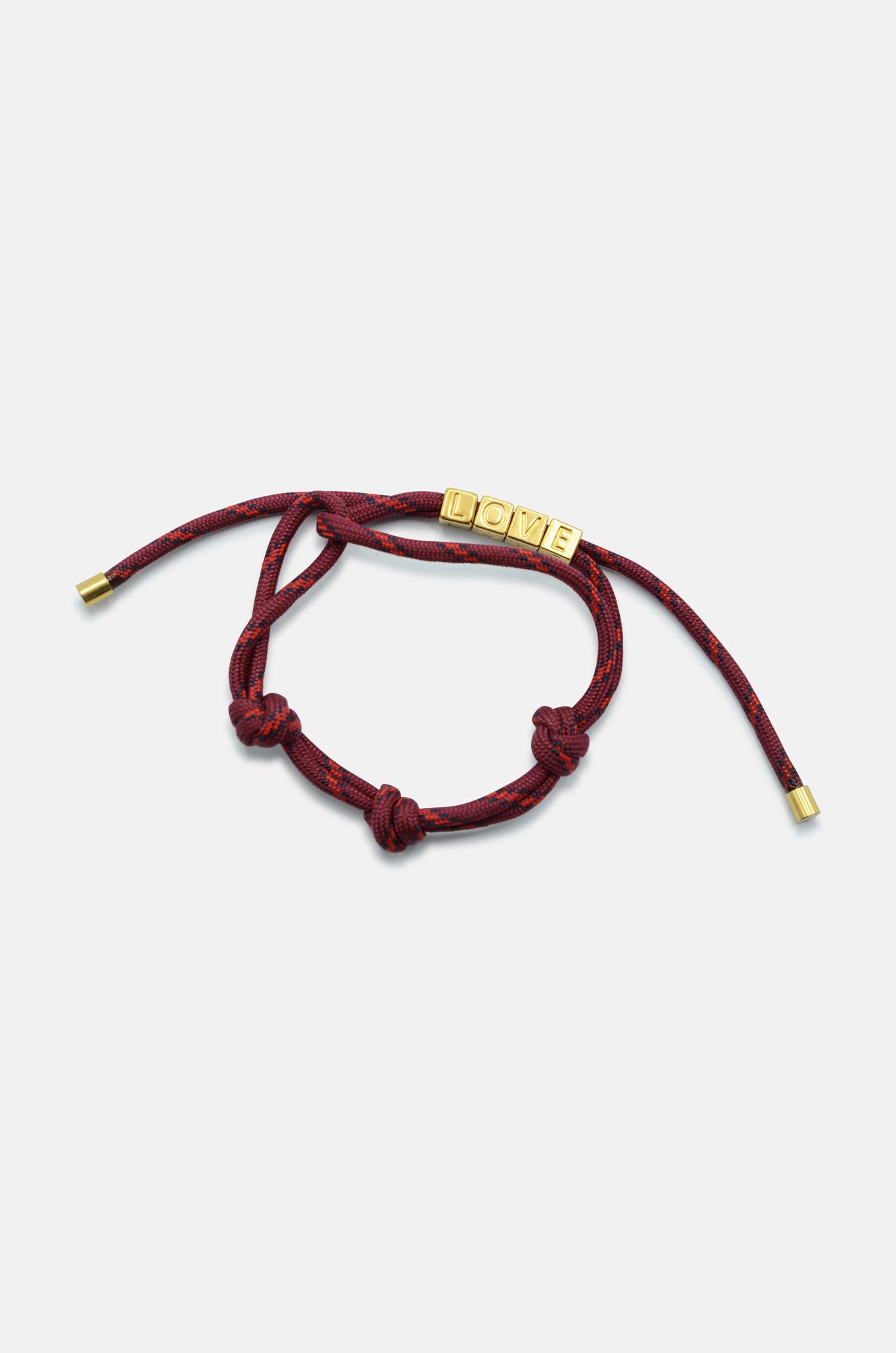 L.O.V.E. Cord in Red and Burgundy-1
