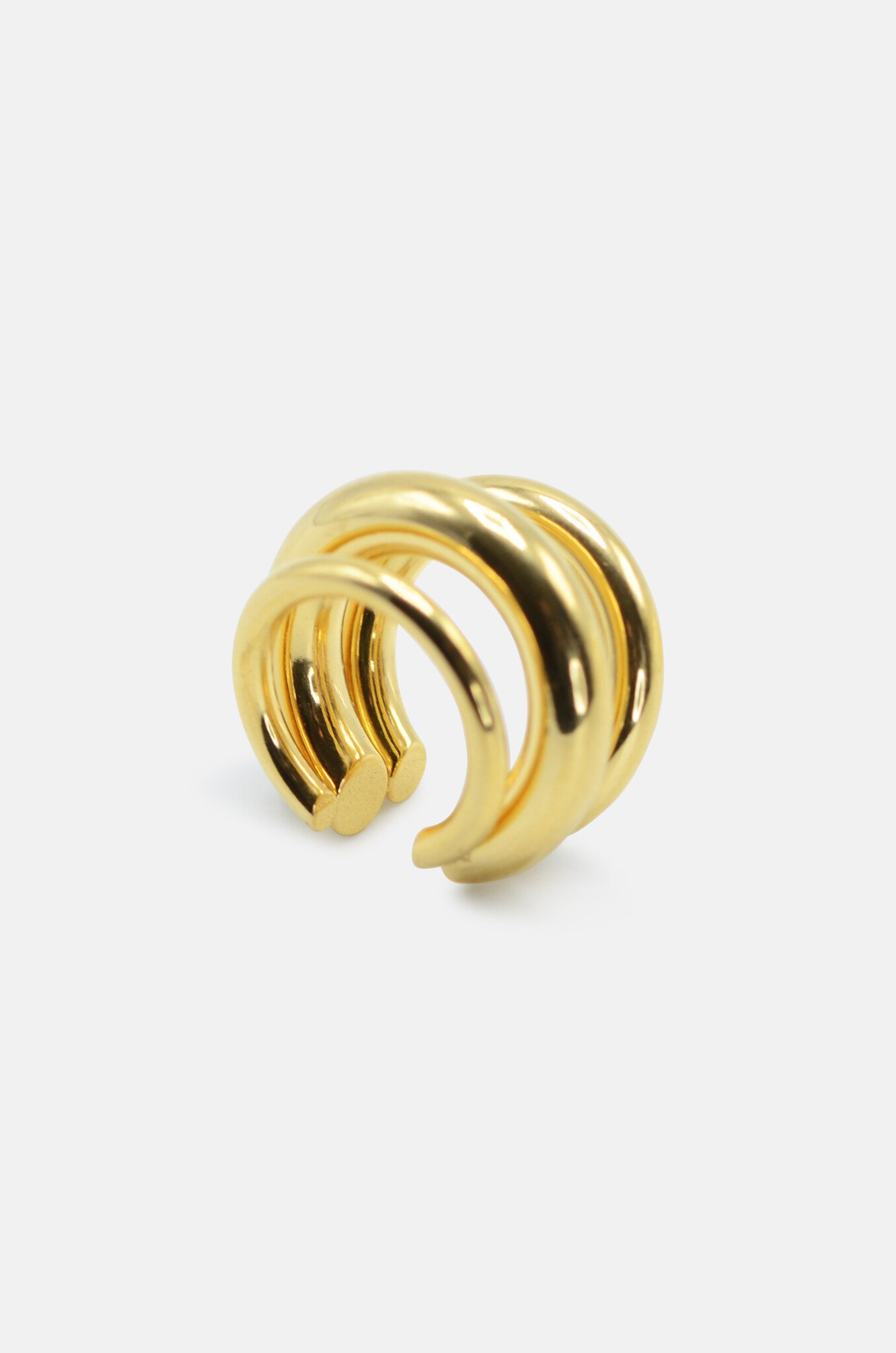 Chunky Earcuff in Gold-3