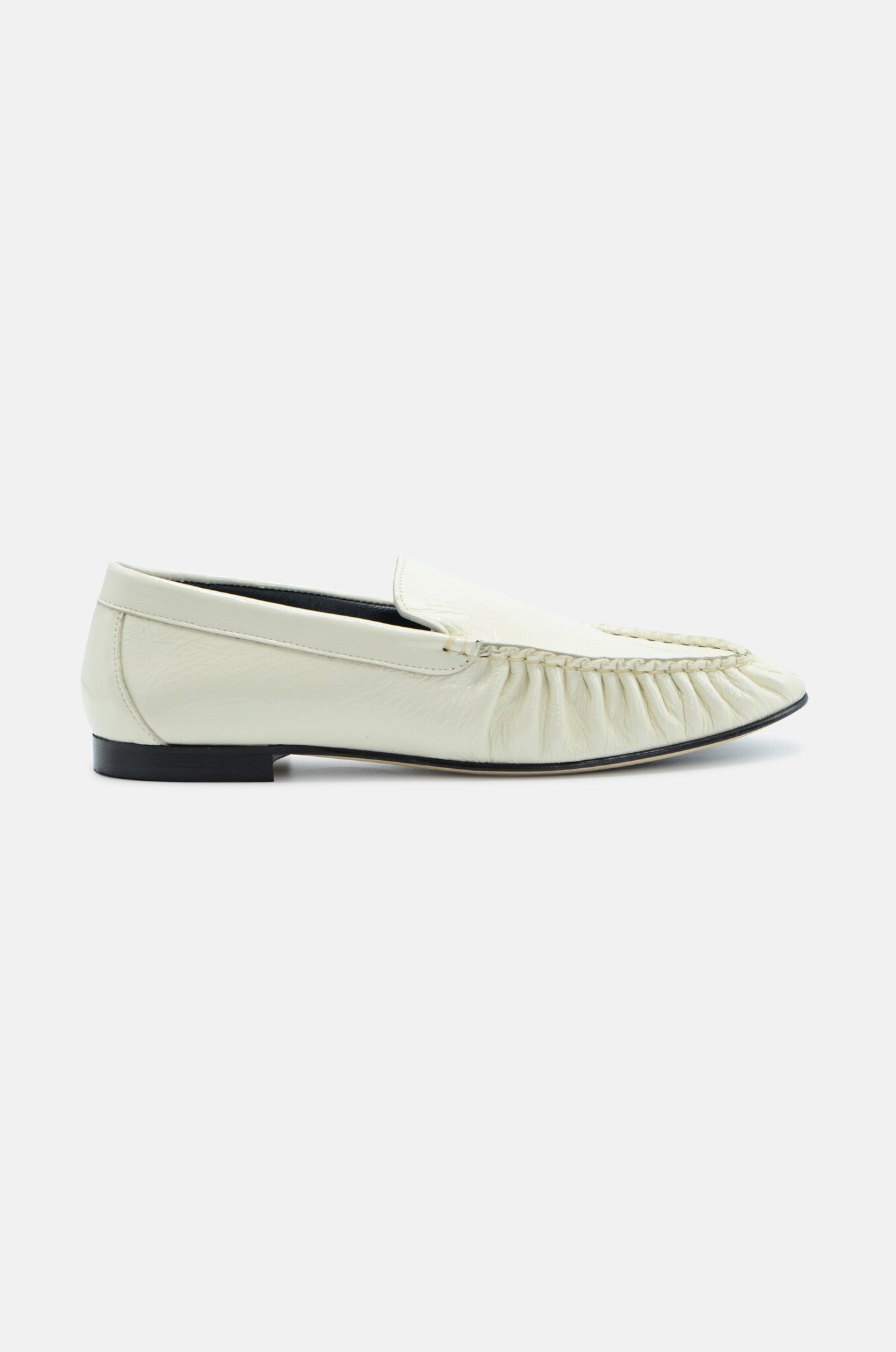 Elena Loafer in Talco Laminated Leather-1