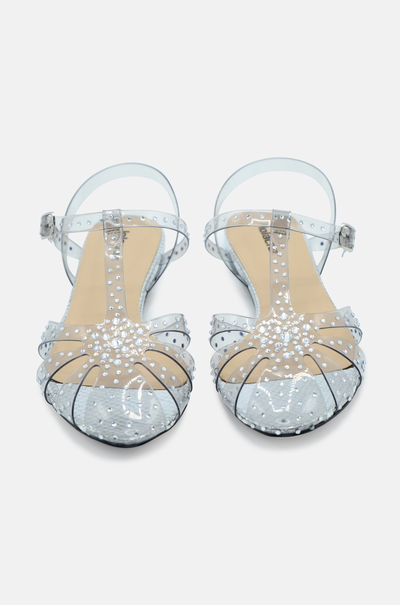 Catalina Flat Sandals Silver-3