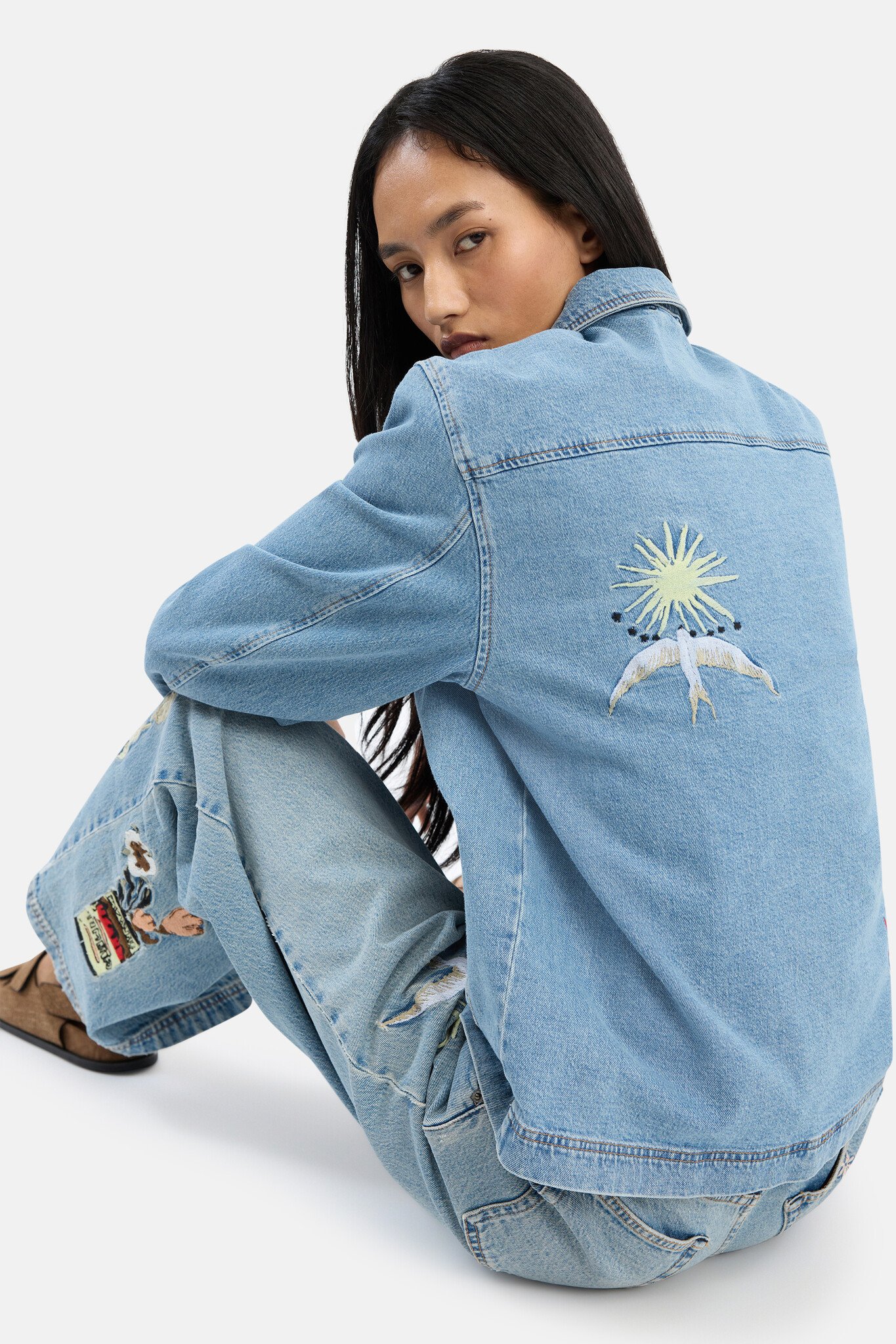 Braulia Jacket in Blue-3