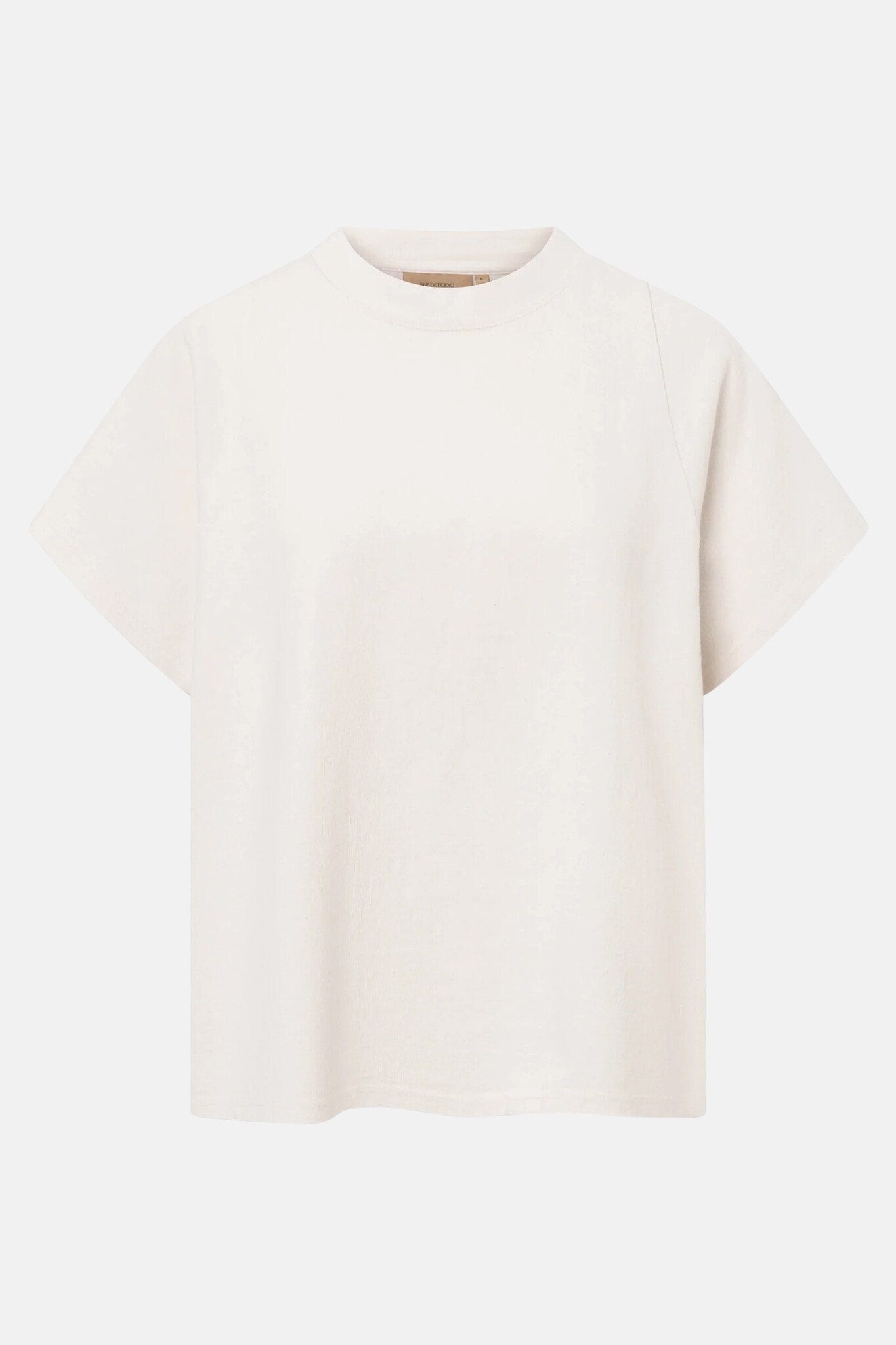 Teagan Tee in Parchment White-1