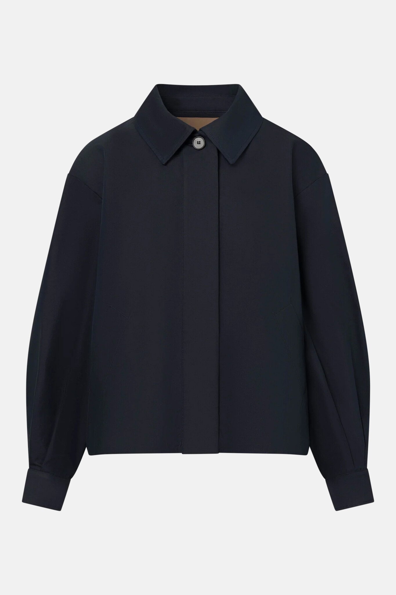 Caralyna Trench Navy-1