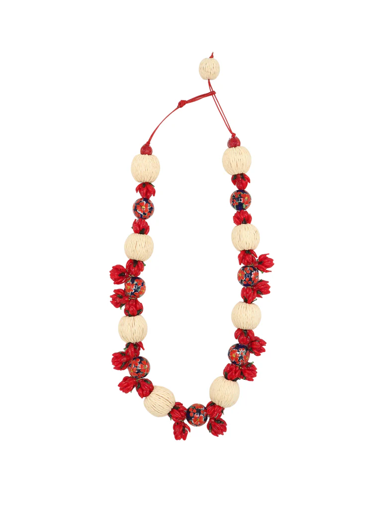 Papagayo Necklace Red-1
