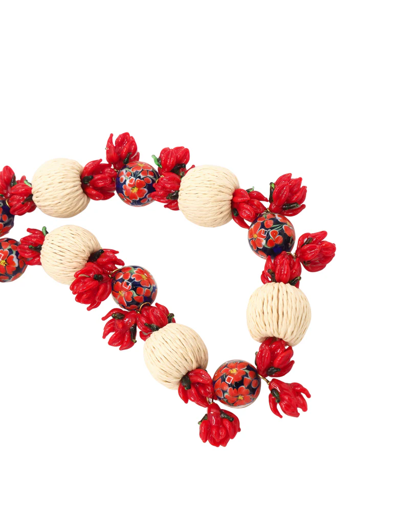 Papagayo Necklace Red-2
