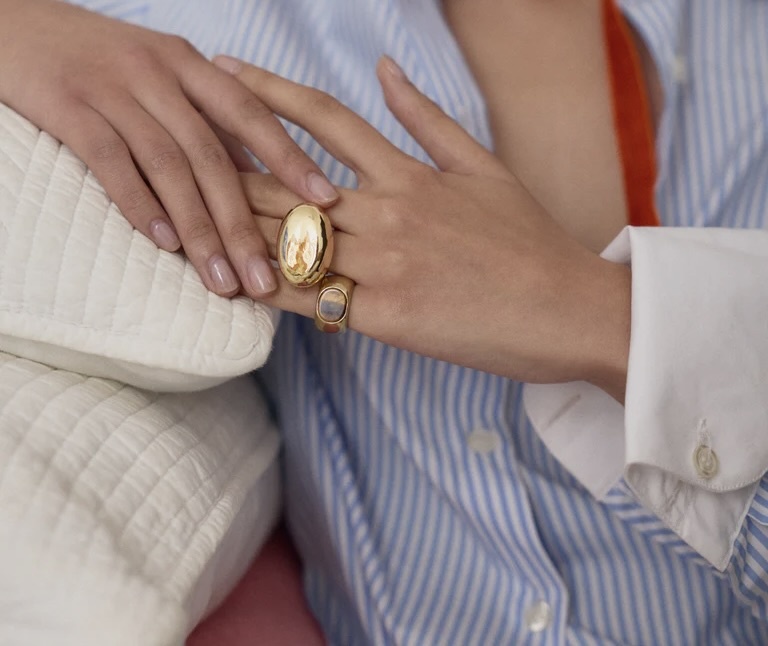 Capo Pinky Ring Tiger's Eye-2