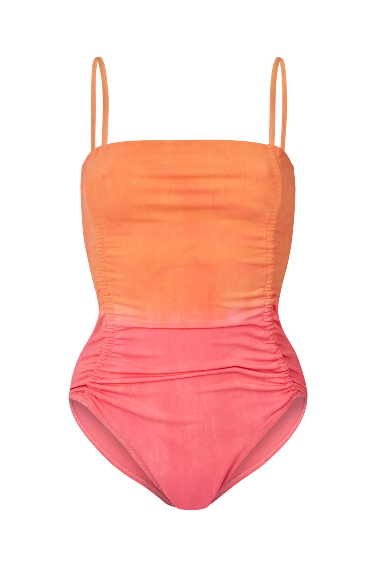 Sali Fusion Swimsuit Mandarin Pink-1