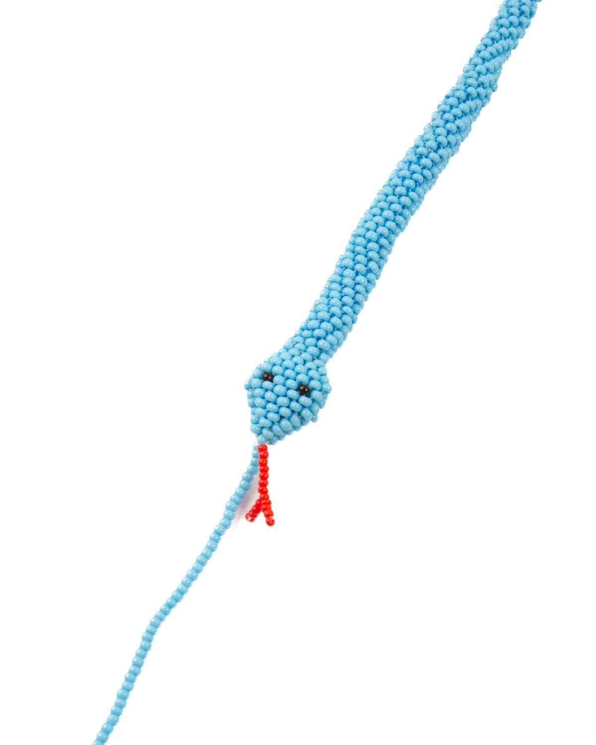 Snake Wrap Bracelet Blue-2