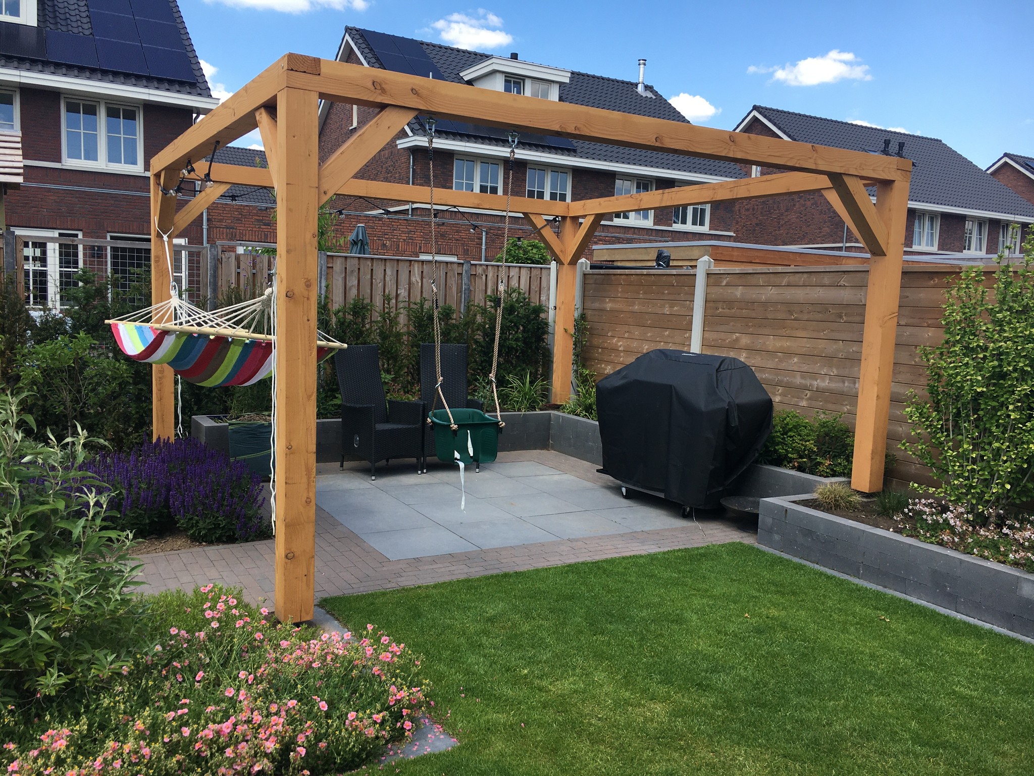 Ouderling Assert Symmetrie Houten Pergola kopen voor in de tuin? | Uwmooistetuin.nl