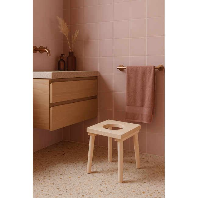 FANCT Vaginale stoom houten kruk