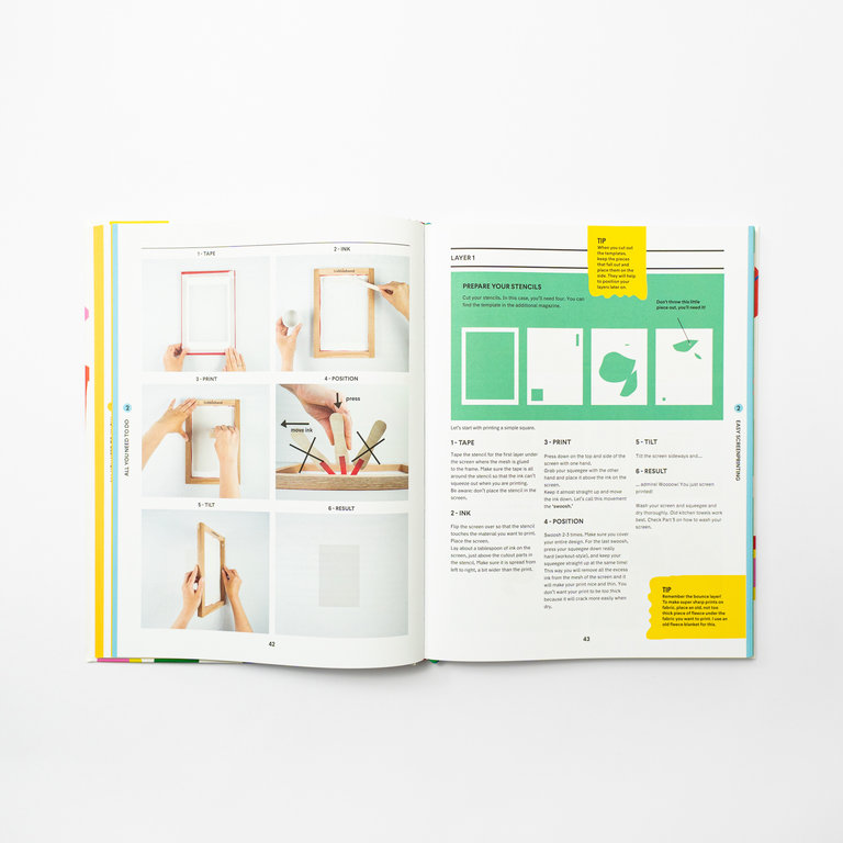 THE ULTIMATE EASY SCREEN PRINTING BOOK