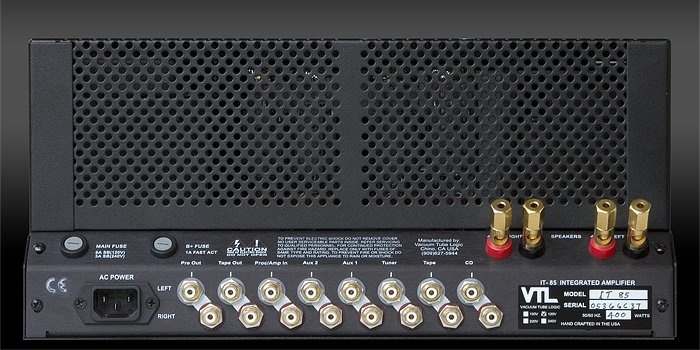 VTL IT-85 stereo buizenversterker