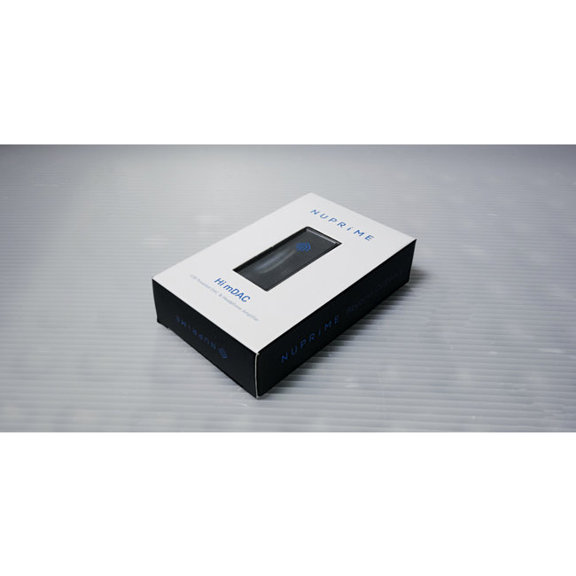 Nuprime Hi-mDAC Portable high-resolution DAC + headphone amp