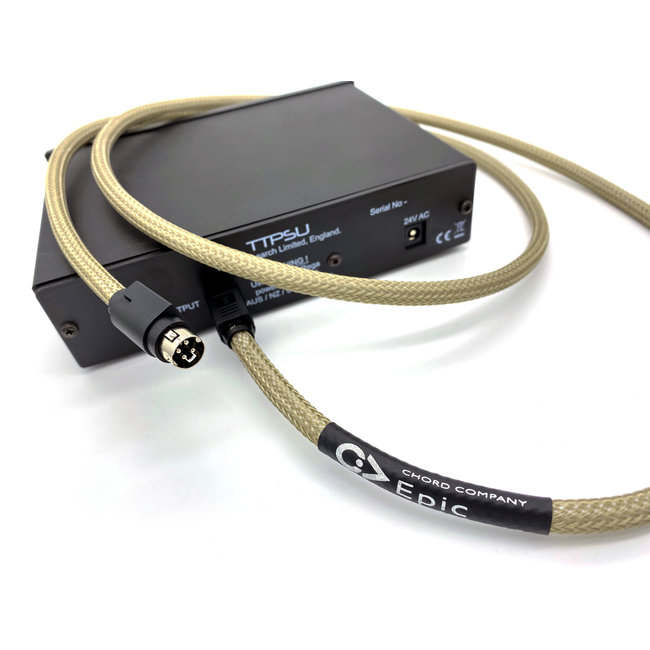 Chord Epic DC for Rega TT 4 pin connector