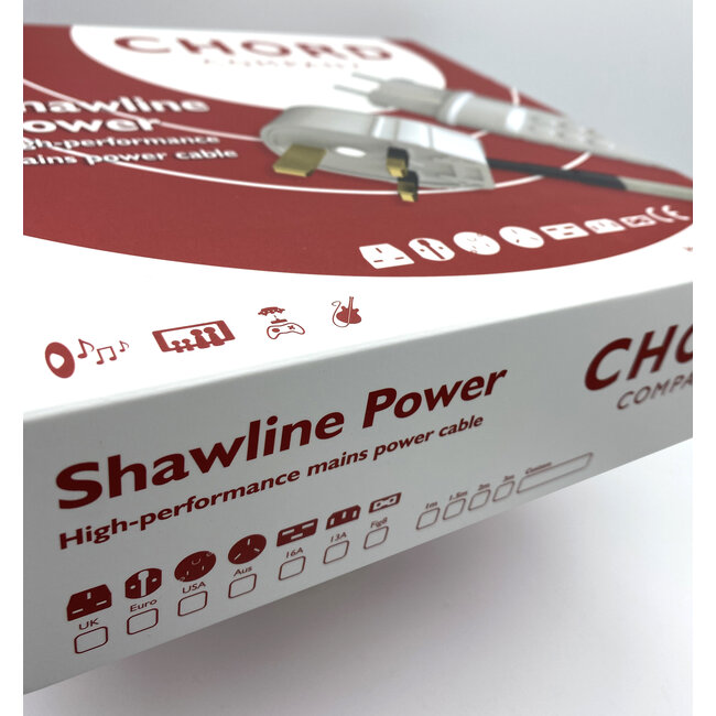 Chord Shawline Power Chord mains cable