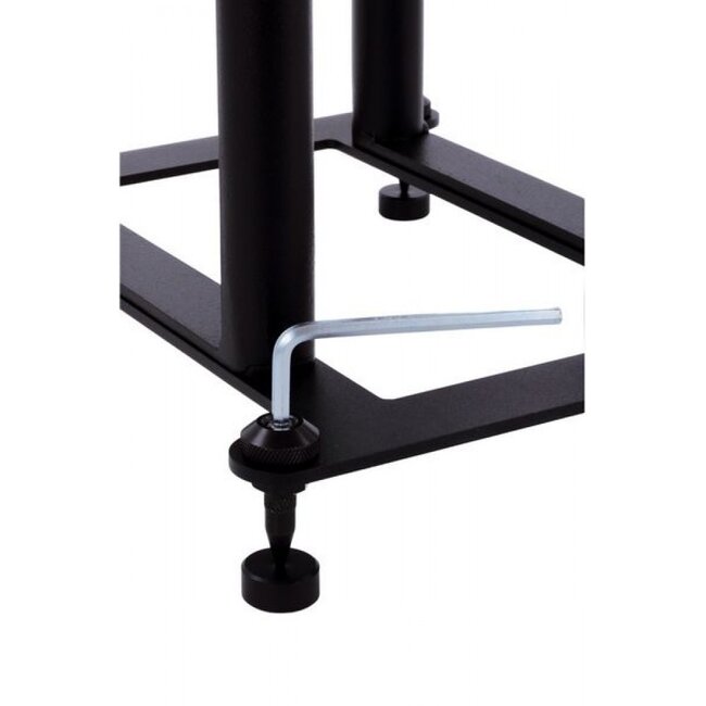 Custom design FS 104 open frame stand Black