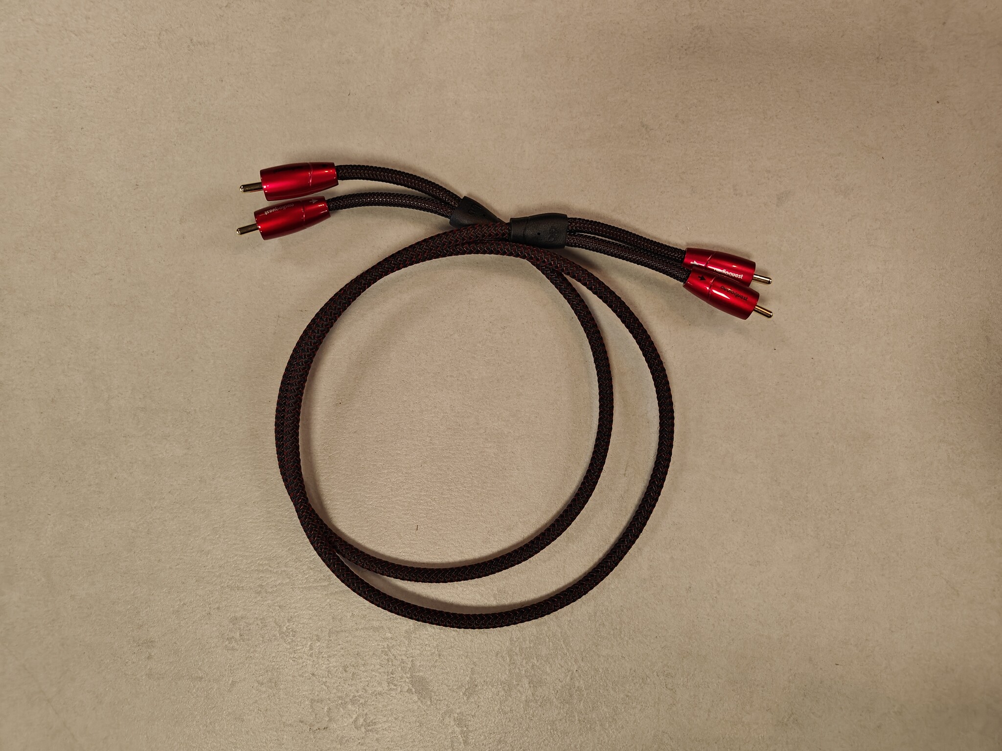 Audioquest Golden Gate RCA Interconnect 1m set Occasion (2024)