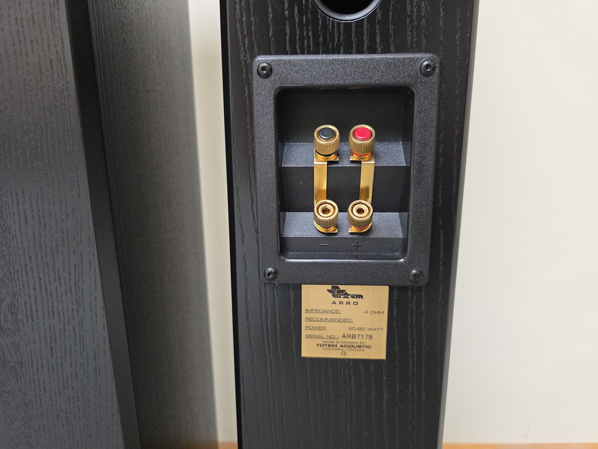 Totem Arro  Luidspreker set Zwart Occasion (11-2024)