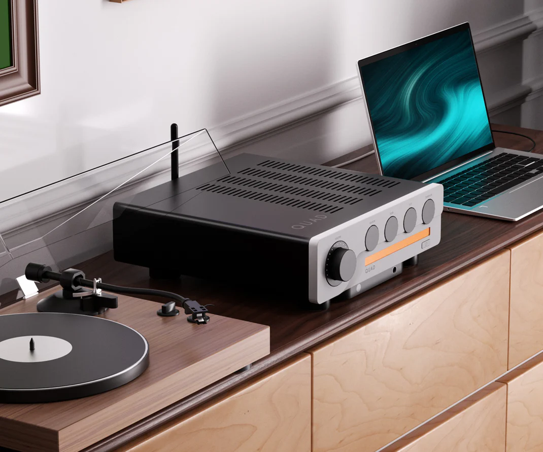 Quad 3 geïntegreerde stereo versterker - Bender hifi