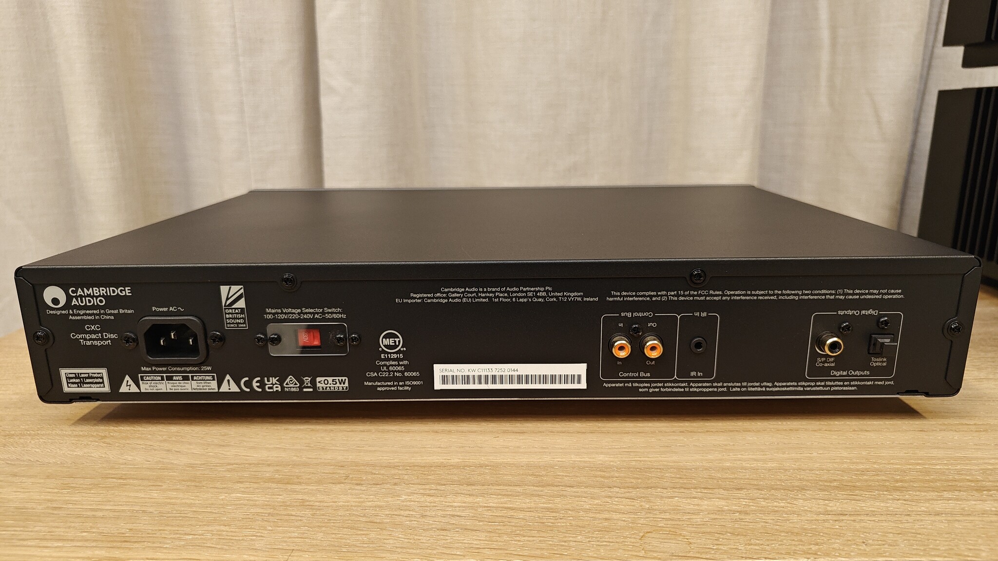 Cambridge CXC V2 Cd transport Occasion (11-2022)