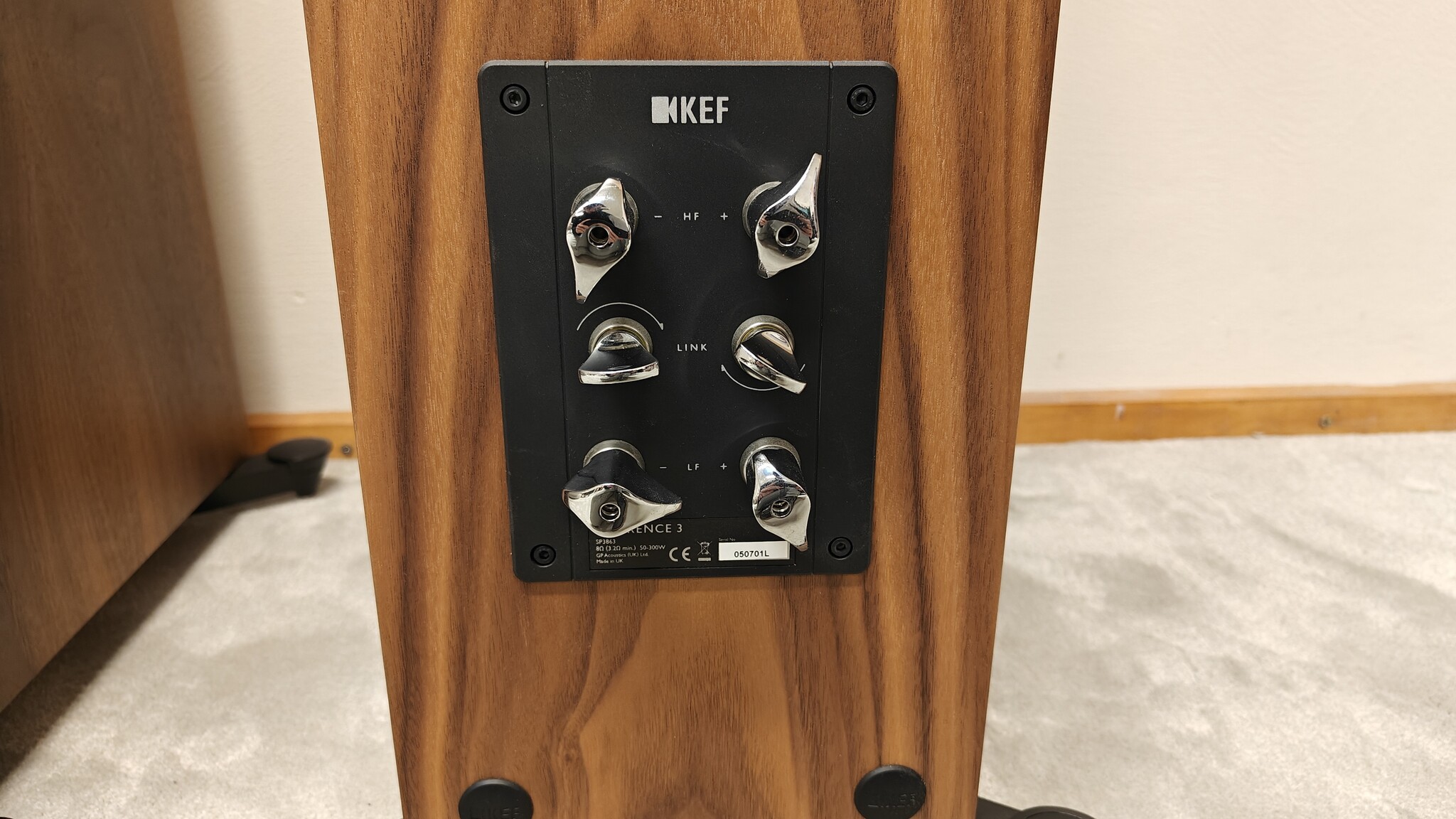 Kef Reference 3 occasion satijn walnoten (2021)